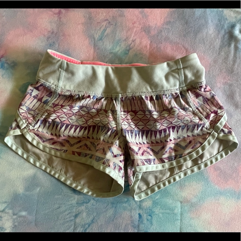 EUC multicolor Ivivva shorts, size 7
